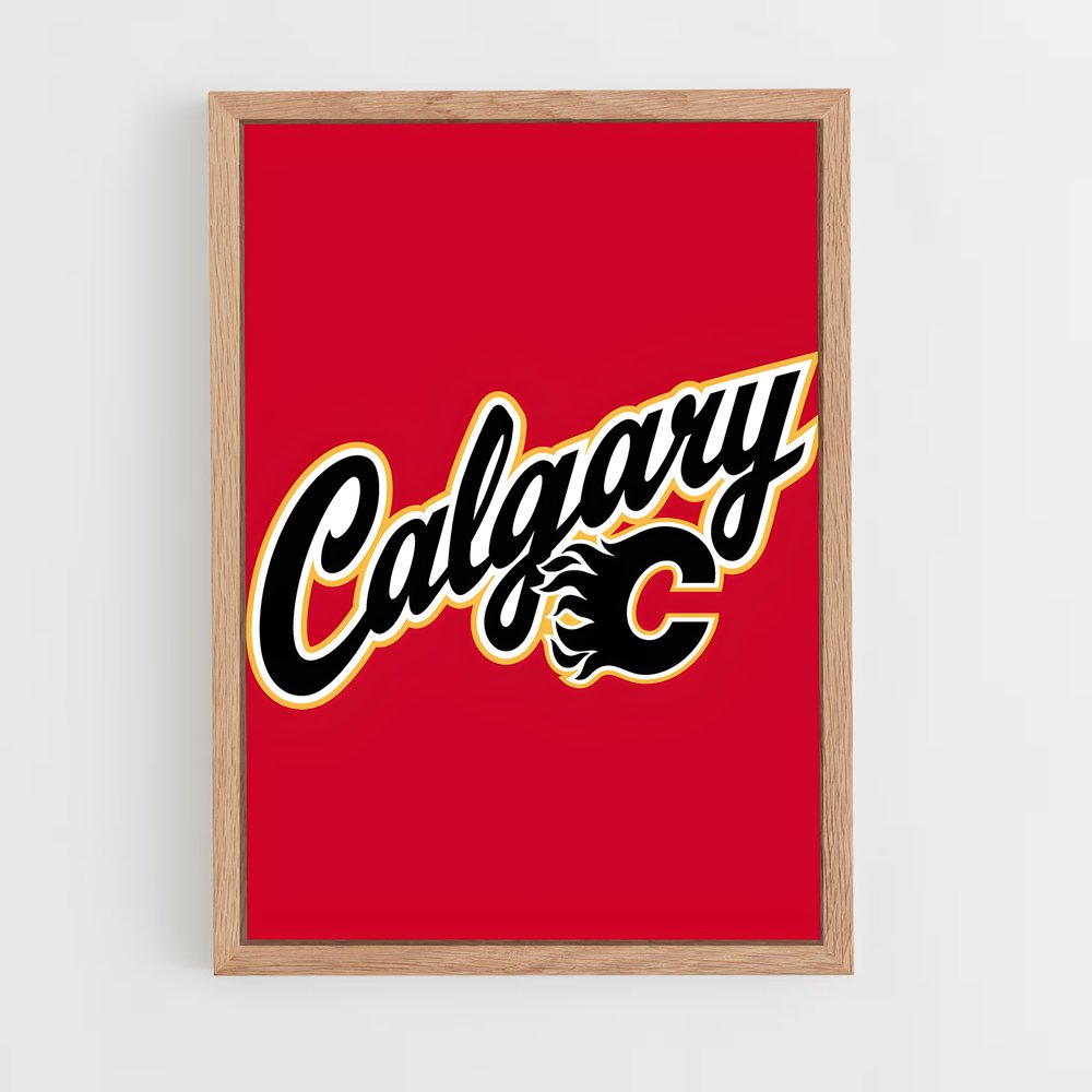 Poster Flames Unleashed – affiche Hockey sur glace (vue 4)
